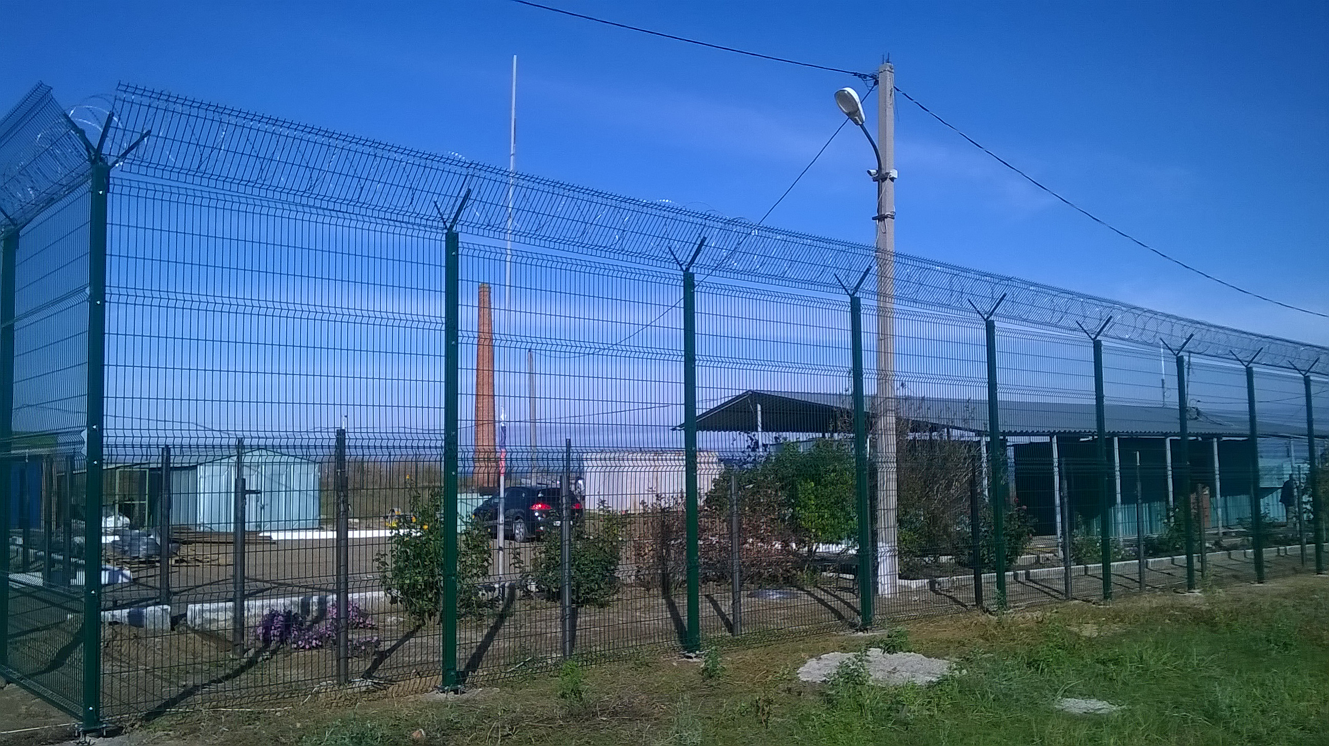 Ограждение для промышленных объектов